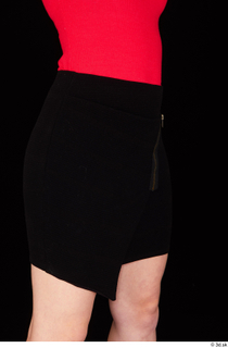 Charlie Red black skirt business dressed hips 0008.jpg